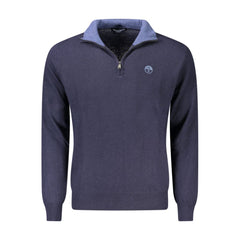 North Sails Blue Wool Men Sweater -  North Sails -  Retail Flare