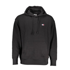 Tommy Hilfiger Black Cotton Men Sweater Tommy Hilfiger Retail Flare