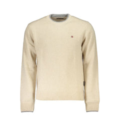 Napapijri Beige Fabric Men Sweater -  Napapijri -  Retail Flare
