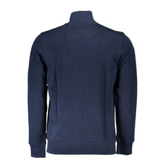 La Martina Blue Cotton Men Sweater -  La Martina -  Retail Flare