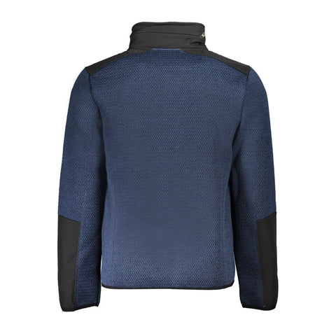 Norway 1963 Blue Polyester Men Jacket Norway 1963 Retail Flare