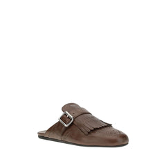 Prada Leather Sabot Prada Retail Flare