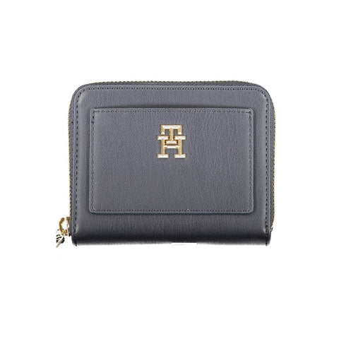 Tommy Hilfiger Blue Polyethylene Wallet Tommy Hilfiger Retail Flare