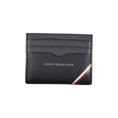Tommy Hilfiger Blue Leather Men Wallet Tommy Hilfiger Retail Flare