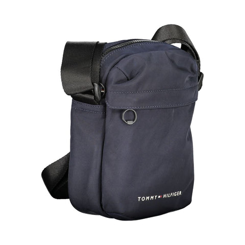 Tommy Hilfiger Blue Polyester Shoulder Bag Tommy Hilfiger Retail Flare