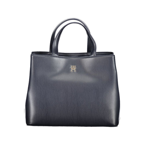 Tommy Hilfiger Blue Polyethylene Handbag Tommy Hilfiger Retail Flare