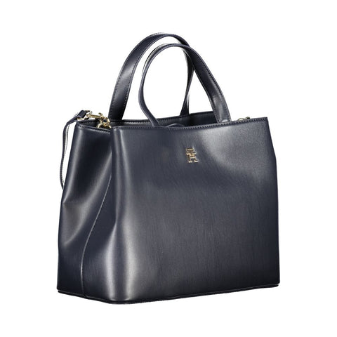 Tommy Hilfiger Blue Polyethylene Handbag Tommy Hilfiger Retail Flare