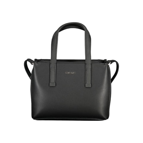 Calvin Klein Black Polyester Handbag Calvin Klein Retail Flare
