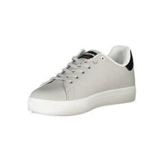 Carrera Gray Eco Leather Men Sneaker Carrera Retail Flare