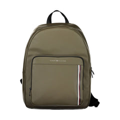 Tommy Hilfiger Green Polyethylene Men Backpack Tommy Hilfiger Retail Flare