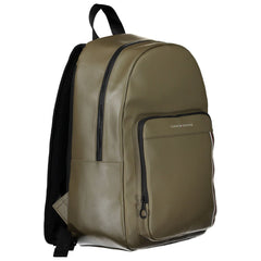 Tommy Hilfiger Green Polyethylene Men Backpack Tommy Hilfiger Retail Flare