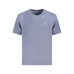 Calvin Klein Blue Cotton T-Shirt Calvin Klein Retail Flare