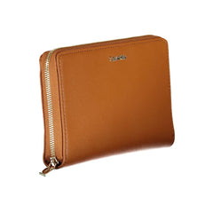 Calvin Klein Brown Polyethylene Women Wallet Calvin Klein Retail Flare