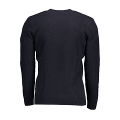 U.S. POLO ASSN. Blue Wool Men Sweater U.S. POLO ASSN. Retail Flare