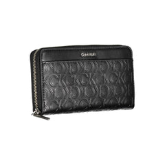 Calvin Klein Black Polyethylene Women Wallet Calvin Klein Retail Flare