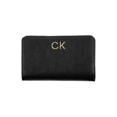 Calvin Klein Black Polyethylene Women Wallet Calvin Klein Retail Flare