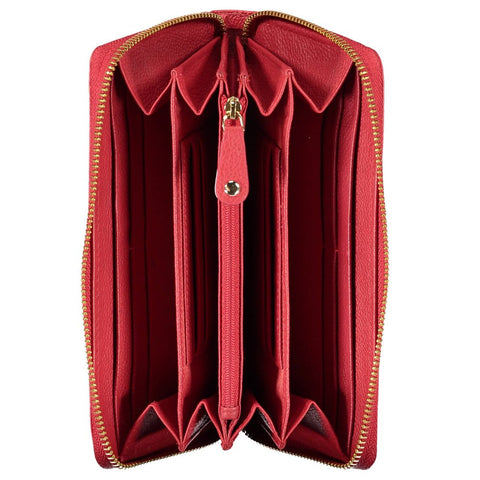 Valentino Bags Red Polyethylene Wallet Valentino Bags Retail Flare