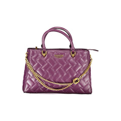 Guess Jeans Purple Polyethylene Handbag Guess Jeans Retail Flare
