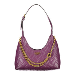 Guess Jeans Purple Polyethylene Handbag Guess Jeans Retail Flare
