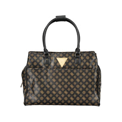 Guess Jeans Brown Polyethylene Handbag Guess Jeans Retail Flare