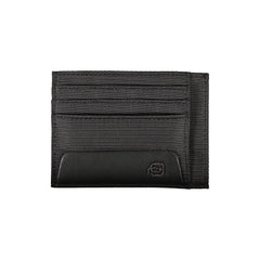 Piquadro Sleek Recycled Material Card Holder Piquadro Retail Flare