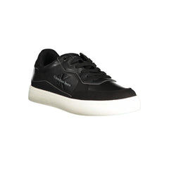 Calvin Klein Sleek Black Sports Sneakers with Contrast Details Calvin Klein Retail Flare