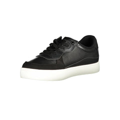 Calvin Klein Sleek Black Sports Sneakers with Contrast Details Calvin Klein Retail Flare