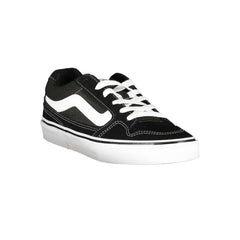 Vans Black Polyester Sneaker Vans Retail Flare