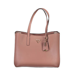 Guess Jeans Pink Polyethylene Handbag Guess Jeans Retail Flare