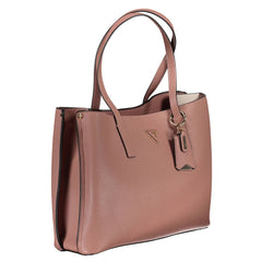 Guess Jeans Pink Polyethylene Handbag Guess Jeans Retail Flare