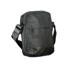Blauer Sleek Black Shoulder Bag with Adjustable Strap Blauer Retail Flare