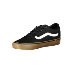 Vans Black Polyester Sneaker Vans Retail Flare