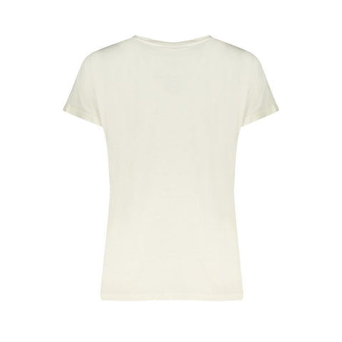 North Sails White Cotton Tops & T-Shirt North Sails Retail Flare