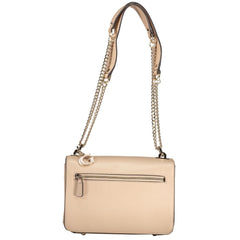 Guess Jeans Beige Polyethylene Handbag Guess Jeans Retail Flare