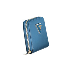 Guess Jeans Blue Polyethylene Wallet Guess Jeans Retail Flare