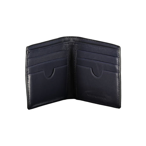 Tommy Hilfiger Black Leather Wallet Tommy Hilfiger Retail Flare