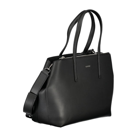Calvin Klein Black Polyester Handbag Calvin Klein Retail Flare