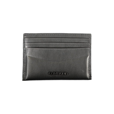 Calvin Klein Black Leather Wallet Calvin Klein Retail Flare