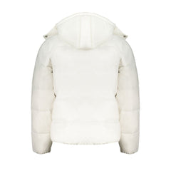 Calvin Klein White Polyamide Jacket Calvin Klein Retail Flare