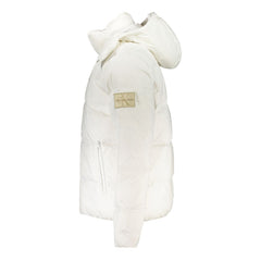 Calvin Klein White Polyamide Jacket Calvin Klein Retail Flare