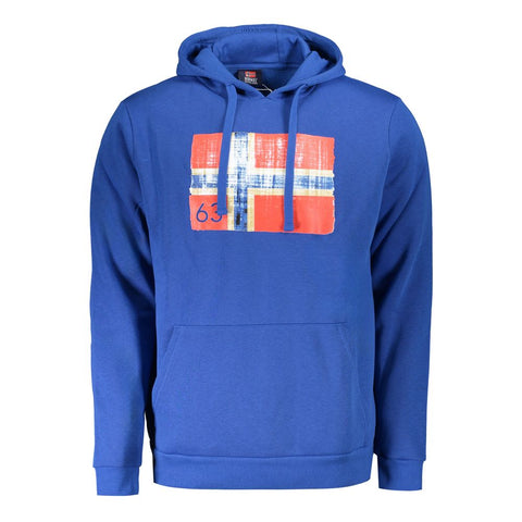 Norway 1963 Blue Cotton Men Sweater Norway 1963 Retail Flare