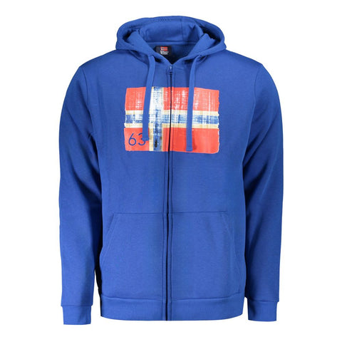 Norway 1963 Blue Cotton Men Sweater Norway 1963 Retail Flare