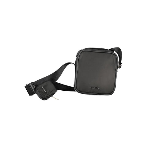Calvin Klein Black Polyester Shoulder Bag Calvin Klein Retail Flare