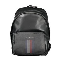 Tommy Hilfiger Black Polyester Backpack Tommy Hilfiger Retail Flare