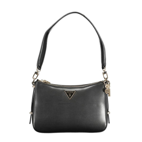 Guess Jeans Black Polyethylene Women Handbag Guess Jeans Retail Flare