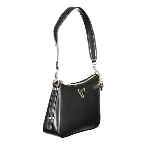 Guess Jeans Black Polyethylene Women Handbag Guess Jeans Retail Flare