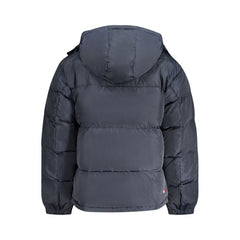 Tommy Hilfiger Blue Polyester Men Jacket Tommy Hilfiger Retail Flare