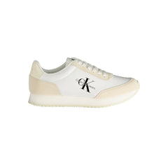 Calvin Klein Beige Polyester Sneaker Calvin Klein Retail Flare