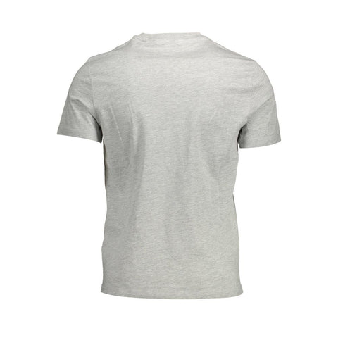 Guess Jeans Gray Cotton Men T-Shirt Guess Jeans Retail Flare