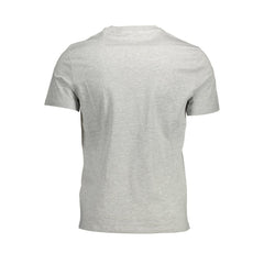 Guess Jeans Gray Cotton Men T-Shirt Guess Jeans Retail Flare